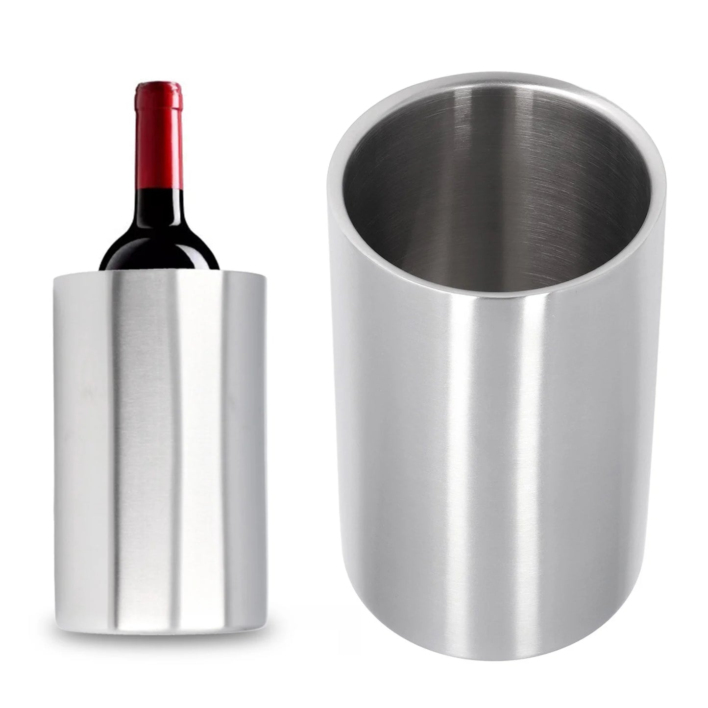 Elegant Slim Stainless Steel Wine Bucket™